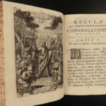 1743 1ed St Vincent de Paul Monastic Rule Congregation Mission Catholic Lazarist