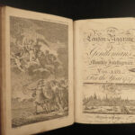 1757 1ed Choctaw INDIANS GEORGIA & Carolina Colonies Americana London Magazine