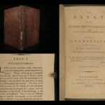 1778 Beccaria Crimes and Punishment TORTURE Death Penalty Law Thomas Jefferson