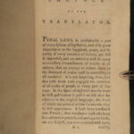 1778 Beccaria Crimes and Punishment TORTURE Death Penalty Law Thomas Jefferson