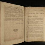 1792 JOSEPHUS Jewish War Judaism Antiquities of Jews Bible MAPS Judaica FOLIO