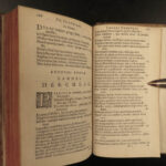 1650 Claudian Classical Roman Poetry Mythology Gothic Wars Latin Elzevier 2v