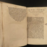 1560 Italian Vettori on Cicero Familiar Letters Castigationum Latin ROME Caesar