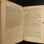 1709 BEAUTIFUL 1ed Octavius Minucius Felix Pagan Evangelism Fine Binding Arms