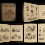 1867 1ed Gustave Dore ART 200 Sketches Humor Illustrated Cartoons Grotesque