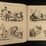 1867 1ed Gustave Dore ART 200 Sketches Humor Illustrated Cartoons Grotesque