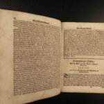 1688 Swiss BIBLE Sermons Reformed Klinger Zurich Grossmunster Switzerland RARE