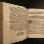 1688 Swiss BIBLE Sermons Reformed Klinger Zurich Grossmunster Switzerland RARE