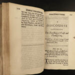 1693 John Norris Practical Discourses anti John Locke Mysticism Beatitudes RARE