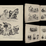 1867 Gustave Dore ART 1ed 200 Sketches Humor Illustrated Cartoons Grotesque