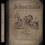 1867 Gustave Dore ART 1ed 200 Sketches Humor Illustrated Cartoons Grotesque