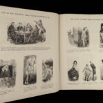 1867 Gustave Dore ART 1ed 200 Sketches Humor Illustrated Cartoons Grotesque