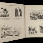 1867 Gustave Dore ART 1ed 200 Sketches Humor Illustrated Cartoons Grotesque