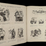 1867 Gustave Dore ART 1ed 200 Sketches Humor Illustrated Cartoons Grotesque