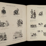 1867 Gustave Dore ART 1ed 200 Sketches Humor Illustrated Cartoons Grotesque
