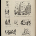 1867 Gustave Dore ART 1ed 200 Sketches Humor Illustrated Cartoons Grotesque