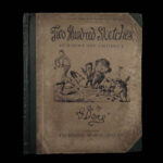 1867 Gustave Dore ART 1ed 200 Sketches Humor Illustrated Cartoons Grotesque