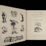 1867 Gustave Dore ART 1ed 200 Sketches Humor Illustrated Cartoons Grotesque