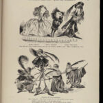 1867 Gustave Dore ART 1ed 200 Sketches Humor Illustrated Cartoons Grotesque