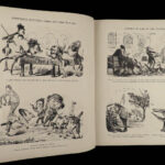1867 Gustave Dore ART 1ed 200 Sketches Humor Illustrated Cartoons Grotesque