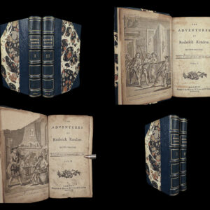 The adventures of Roderick Random. : In two volumes. Alain Rene le Sage.