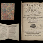 1785 1ed Pizarro Conquest of PERU Inca French Opera Libretto Duplessis Candeille