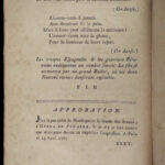 1785 1ed Pizarro Conquest of PERU Inca French Opera Libretto Duplessis Candeille