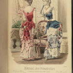1885 FASHION Journal des Demoiselles French Victorian Costume Clothing ART