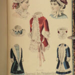 1885 FASHION Journal des Demoiselles French Victorian Costume Clothing ART