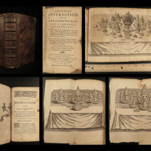 1740 Massialot French Cuisine Cooking Liqueurs WINE Confitures Recipes Cookbook