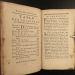 1740 Massialot French Cuisine Cooking Liqueurs WINE Confitures Recipes Cookbook