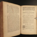 1740 Massialot French Cuisine Cooking Liqueurs WINE Confitures Recipes Cookbook