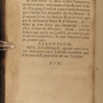 1692 FABLES Noble French Literature Nightingale and Cuckoo Chaucer Midas RARE