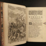 1728 VIRGIL Travesty Paul Scarron Literature Aeneid Mythology Trojans Burlesque