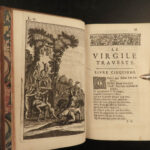 1728 VIRGIL Travesty Paul Scarron Literature Aeneid Mythology Trojans Burlesque