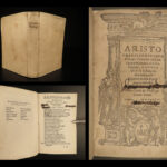 1538 GREEK Comedies Aristophanes Ancient Theatre Athens Philosophy Divo Venice