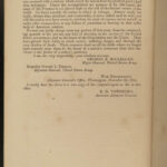 1864 CIVIL WAR 1ed George McClellan Letter Secretary of War Battle Strategy