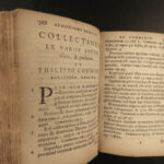 1591 Witch Hunter Daneau Political Aphorisms GREEK Philosophy Aristotle Plato