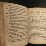1591 Witch Hunter Daneau Political Aphorisms GREEK Philosophy Aristotle Plato