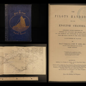 1867 Pilots Guide MAPS to English Channel Navigation Sailing Nautical Charts