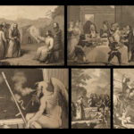 1860 English William Hogarth ART Illustrated 150 Plates Political Satire Trusler