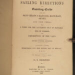 1859 MYANMAR Asia Bay of Bengal Rangoon Navigation Practical Sailing Directions