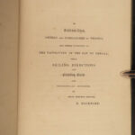 1859 MYANMAR Asia Bay of Bengal Rangoon Navigation Practical Sailing Directions