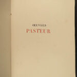 1922 Louis Pasteur 1ed Fermentation Microbiology WINE Beer Molecular Asymmetry