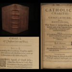 1641 Puritan 1ed Francis Rous on Catholic Charity Tobie Matthew Protestant RARE
