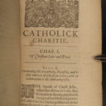 1641 Puritan 1ed Francis Rous on Catholic Charity Tobie Matthew Protestant RARE