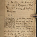 1672 Richard Corbet Poems English Poetry Charles I Elegy of Queen Anne Austria