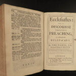 1718 PRAYER & English Bible Preaching Manual Anglican John Wilkins Chester