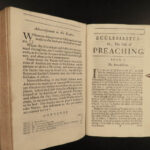 1718 PRAYER & English Bible Preaching Manual Anglican John Wilkins Chester