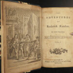 1794 Adventures of Roderick Random Alain LeSage Gil Blas Classic Lit 2v BINDING